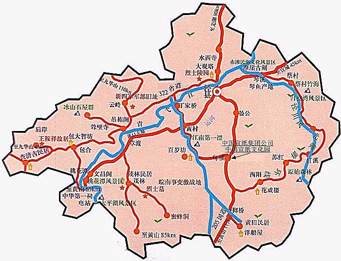 宣纸文化园位置图